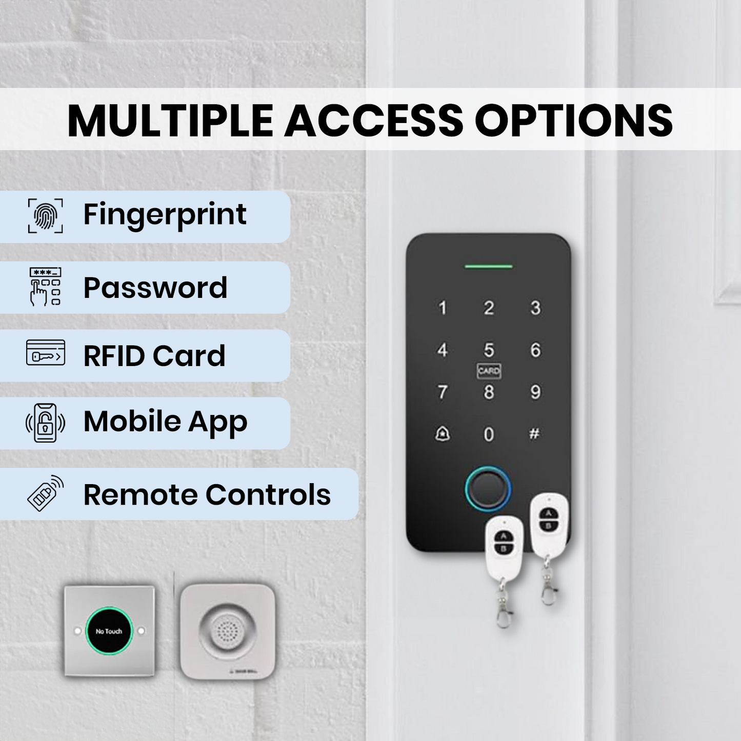 Door Lock with Fingerprint Access Control