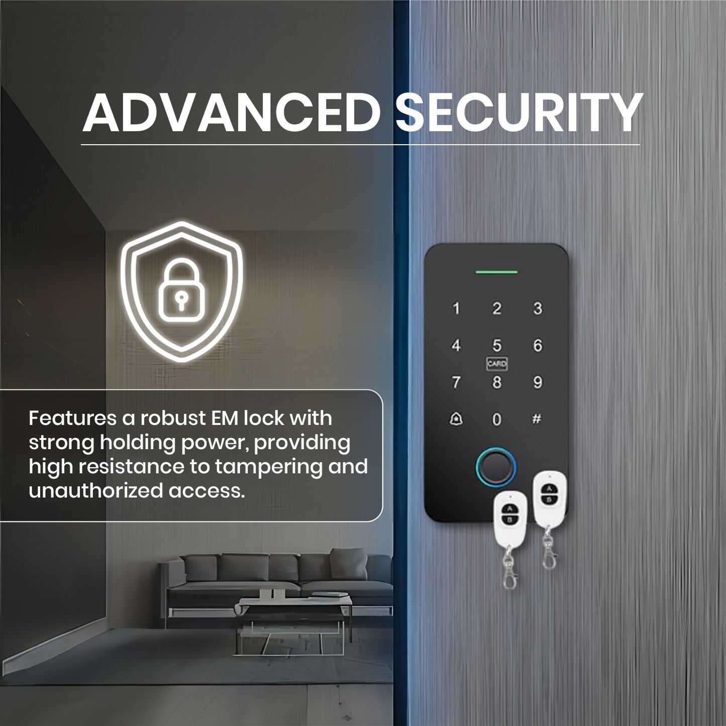 Door Lock with Fingerprint Access Control