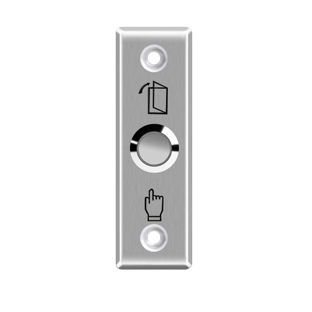 Push Touch Exit Button 12v Smart Door Switch for Access Control System With Led Indication