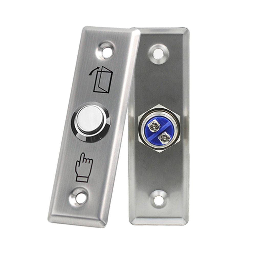 Push Touch Exit Button 12v Smart Door Switch for Access Control System With Led Indication
