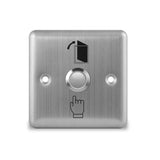 Push Button Access Control System with Stainless Steel Casing for Employee Attendance Management