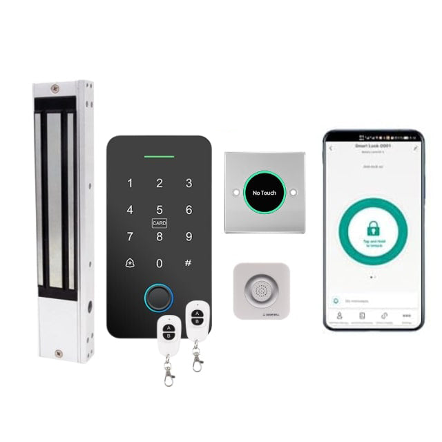 Door Lock with Fingerprint Access Control
