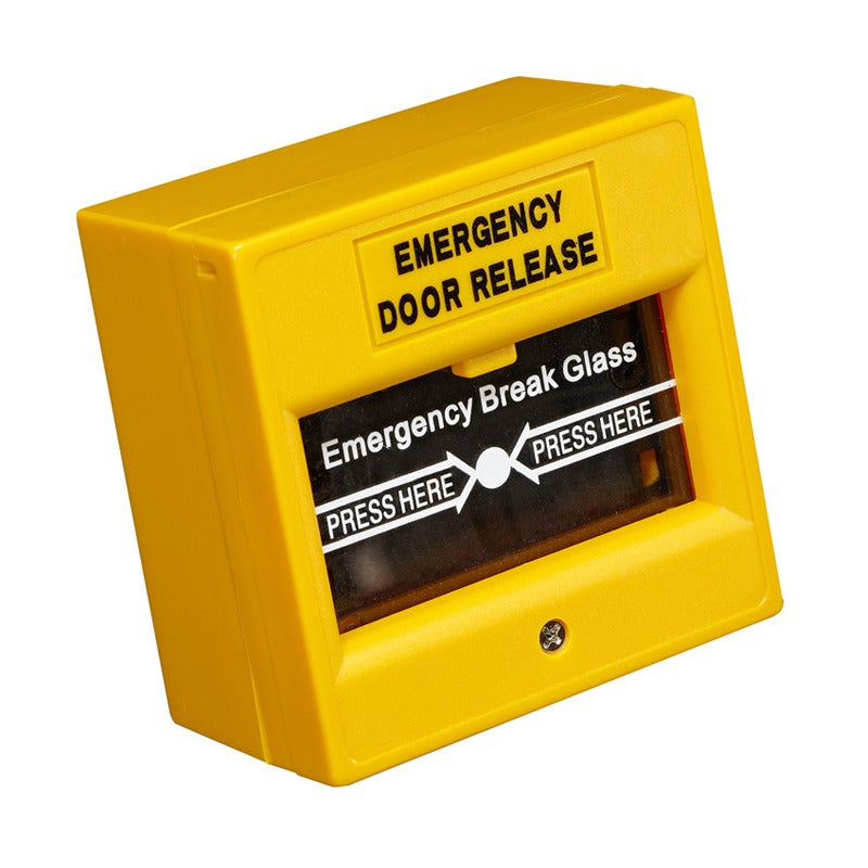 Emergency Break Glass Exit Button (green)