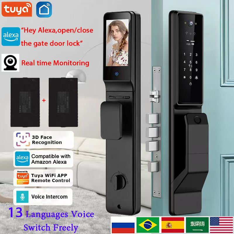 Smart Door Lock KMSDL12 Fingerprint Recognition Security Intelligent Door Lock