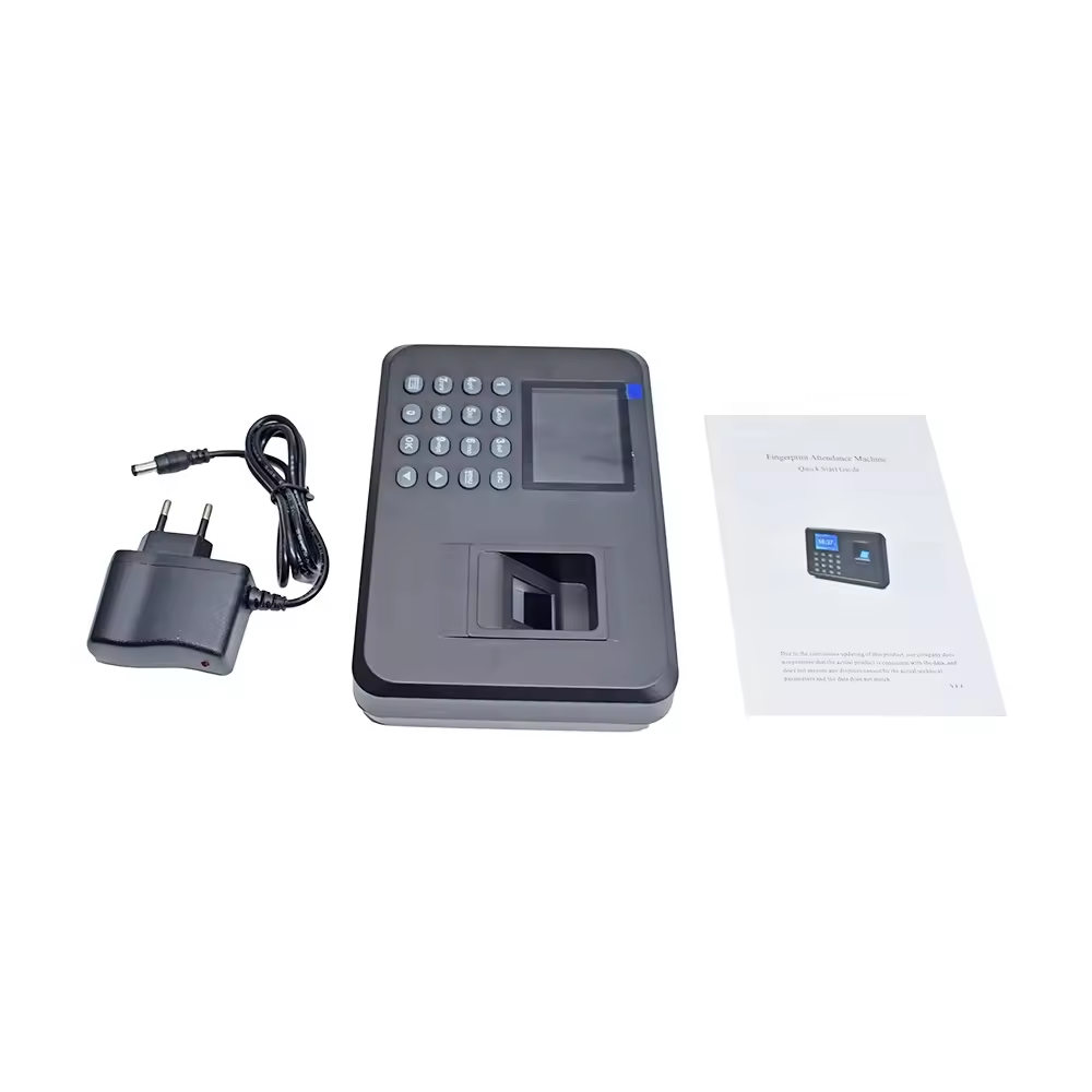 Smart Biometric Fingerprint Password Attendance Machine Employee USB Time Recorder DC 5V Fingerprint Time Attendance System