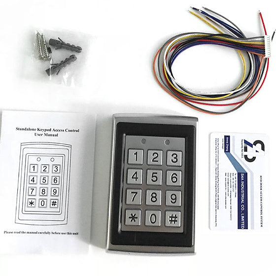 Zinc Alloy Standalone Access Controller