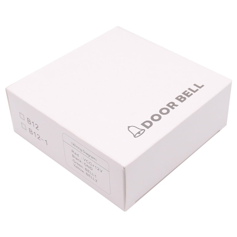DC12V Fireproof ABS Material Wired Doorbell