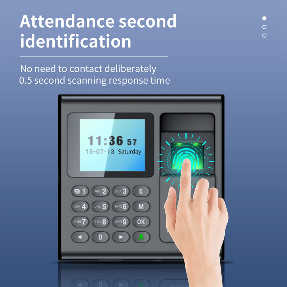 F30-SK Biometric Access Control Security System Fingerprint Open Door Office Fire Glass Wooden Door Manage Devices
