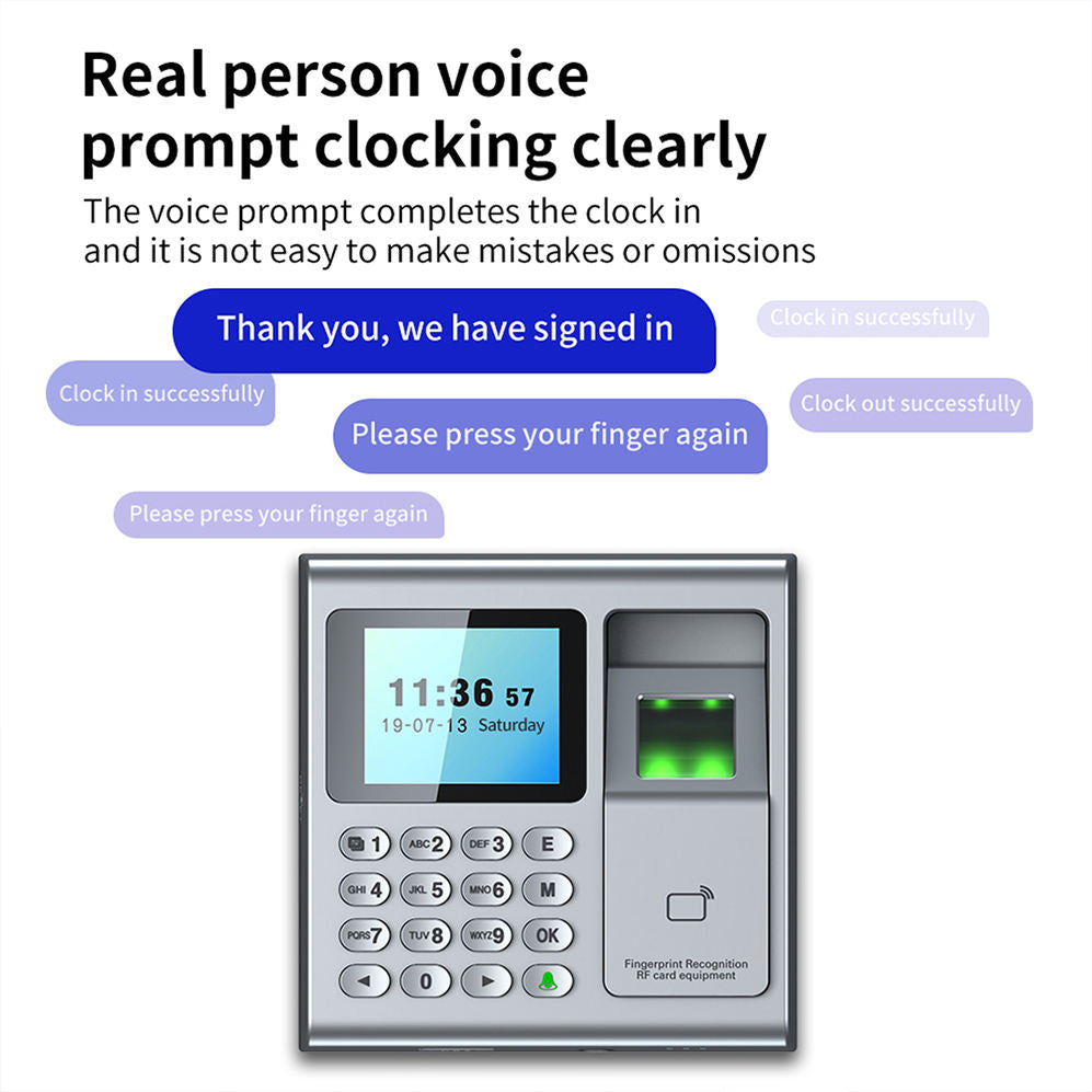 F30-SK Biometric Access Control Security System Fingerprint Open Door Office Fire Glass Wooden Door Manage Devices