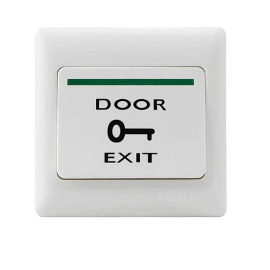 Plastic Door Release Switch Exit Button Access Control With Night Light for Electronic Lock / Access Control System
