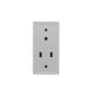 Plastic White Surface Mount Exit Button Release Switch Door Access Control System