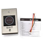 Indoor Touchless Exit Button for Door Access Control with LED Light, NC,NO and COM Outputs