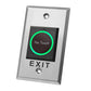 Indoor Touchless Exit Button for Door Access Control with LED Light, NC,NO and COM Outputs