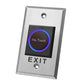 Indoor Touchless Exit Button for Door Access Control with LED Light, NC,NO and COM Outputs