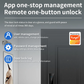 Smart Door Lock KMSDL03 - Keyless Entry & Remote Control, Secure Keyless Access for Wooden Doors