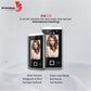 At-Tendance KM039 Biometric Attendance Machine – Multi-Biometric System with Face & Fingerprint Recognition Supports Up to (1,500 Users)