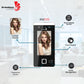 At-Tendance KM039 Biometric Attendance Machine – Multi-Biometric System with Face & Fingerprint Recognition Supports Up to (1,500 Users)