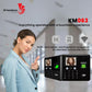 At-tendance KM063 Biometric Attendance Machine – Face & Fingerprint, Time Clock with 2.8" Display Supports Up to 1,500 Users