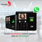 At-tendance KM063 Biometric Attendance Machine – Face & Fingerprint, Time Clock with 2.8" Display Supports Up to 1,500 Users