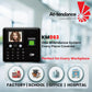 At-tendance KM063 Biometric Attendance Machine – Face & Fingerprint, Time Clock with 2.8" Display Supports Up to 1,500 Users
