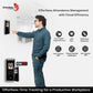 At-Tendance KM351 Cloud-Based Attendance System with Face Recognition Biometric Machine (1,500 Users) Capacity