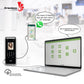 At-Tendance KM351 Cloud-Based Attendance System with Face Recognition Biometric Machine (1,500 Users) Capacity