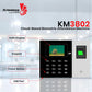 At-Tendance KM3802 Cloud-Based Biometric Attendance Machine with Fingerprint, RFID & Password Access