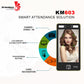 At-tendance KM603 Advanced Biometric Attendance Machine – Face Recognition System with 8" IPS Display, Wi-Fi, LAN, Supports Up to 2,000 Users