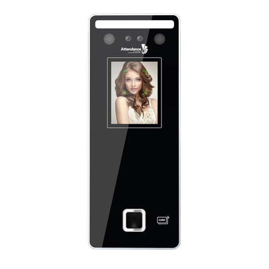 At-Tendance KM903 Cloud-Based Attendance System with Face & Fingerprint Recognition Biometric Machine (1,500 Users) Capacity