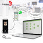 At-Tendance KM903 Cloud-Based Attendance System with Face & Fingerprint Recognition Biometric Machine (1,500 Users) Capacity