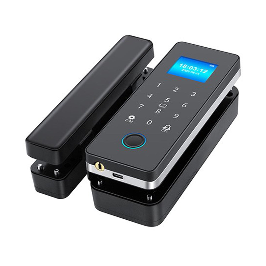K170 Fingerprint Glass Door Lock