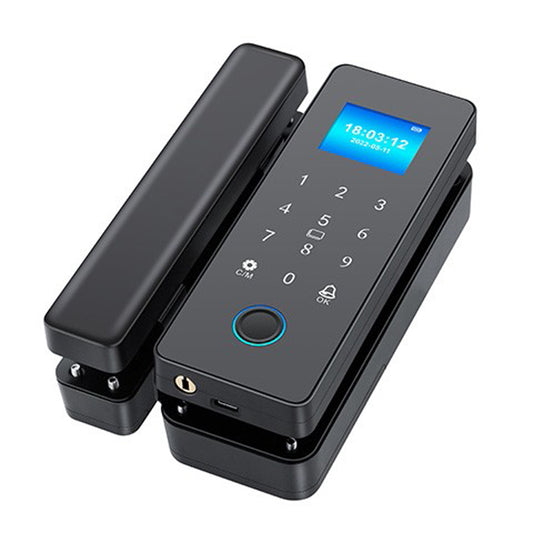 K170 Fingerprint Glass Door Lock