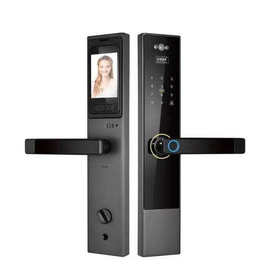 Smart Door Lock KMSDL09 Aluminium Alloy - Fingerprint, Password, Card, Key for Wooden Doors