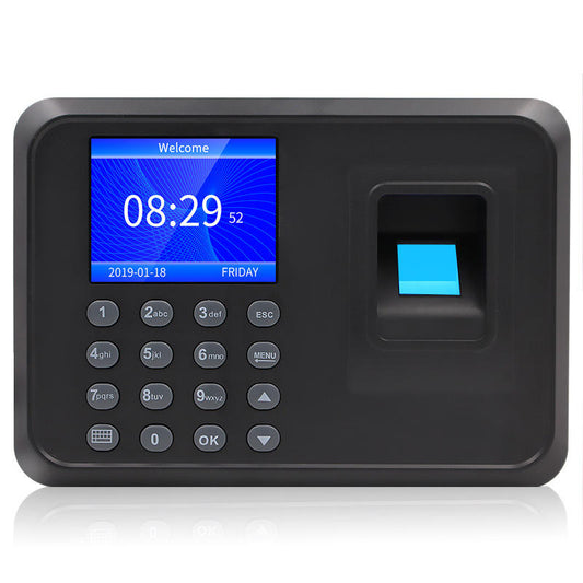 Smart Biometric Fingerprint Password Attendance Machine Employee USB Time Recorder DC 5V Fingerprint Time Attendance System