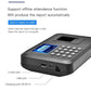 Smart Biometric Fingerprint Password Attendance Machine Employee USB Time Recorder DC 5V Fingerprint Time Attendance System